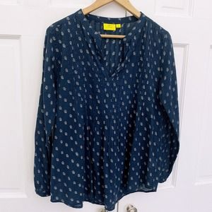 Roller Rabbit Print Blouse